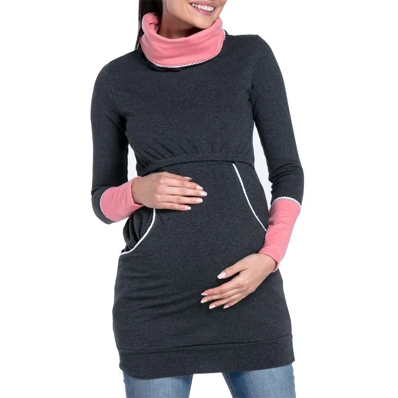 S-2XL, осенняя одежда для беременных, теплые женские толстовки с капюшоном для беременных, верхняя одежда, пальто для беременных, зимняя одежда для беременных