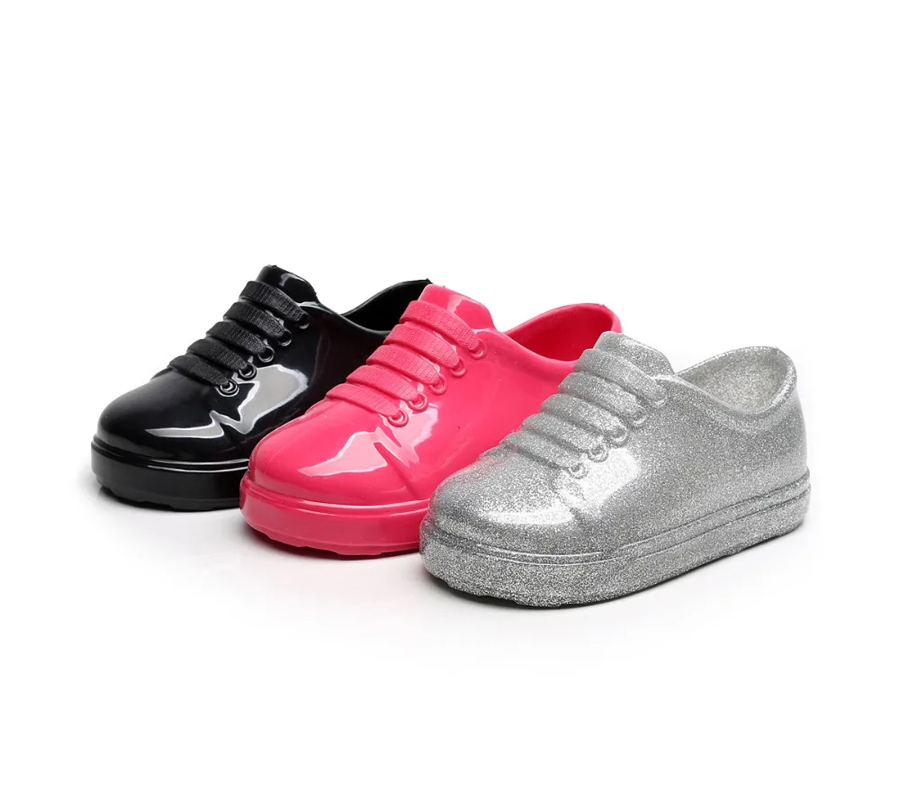 

Mini Melissa Brazil Children Sandals Girl Jelly Sandals Sneakers Breathable Beach Sandals Girls Shoes Sandals For Baby 13-18cm