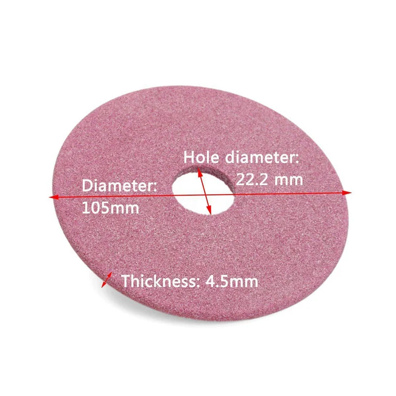 Алмазный шлифовальный диск для бензопилы 105 мм Диаметр для цепной пилы 3/8 ''404 цепь нетканый керамический шлифовальный круг 4,1 дюймов