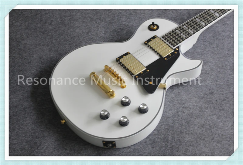 

High Quality OEM White Glossy Finish Suneye LP Standard Guitar 12 Strings Mahogany Solid Guitars Body For Sale