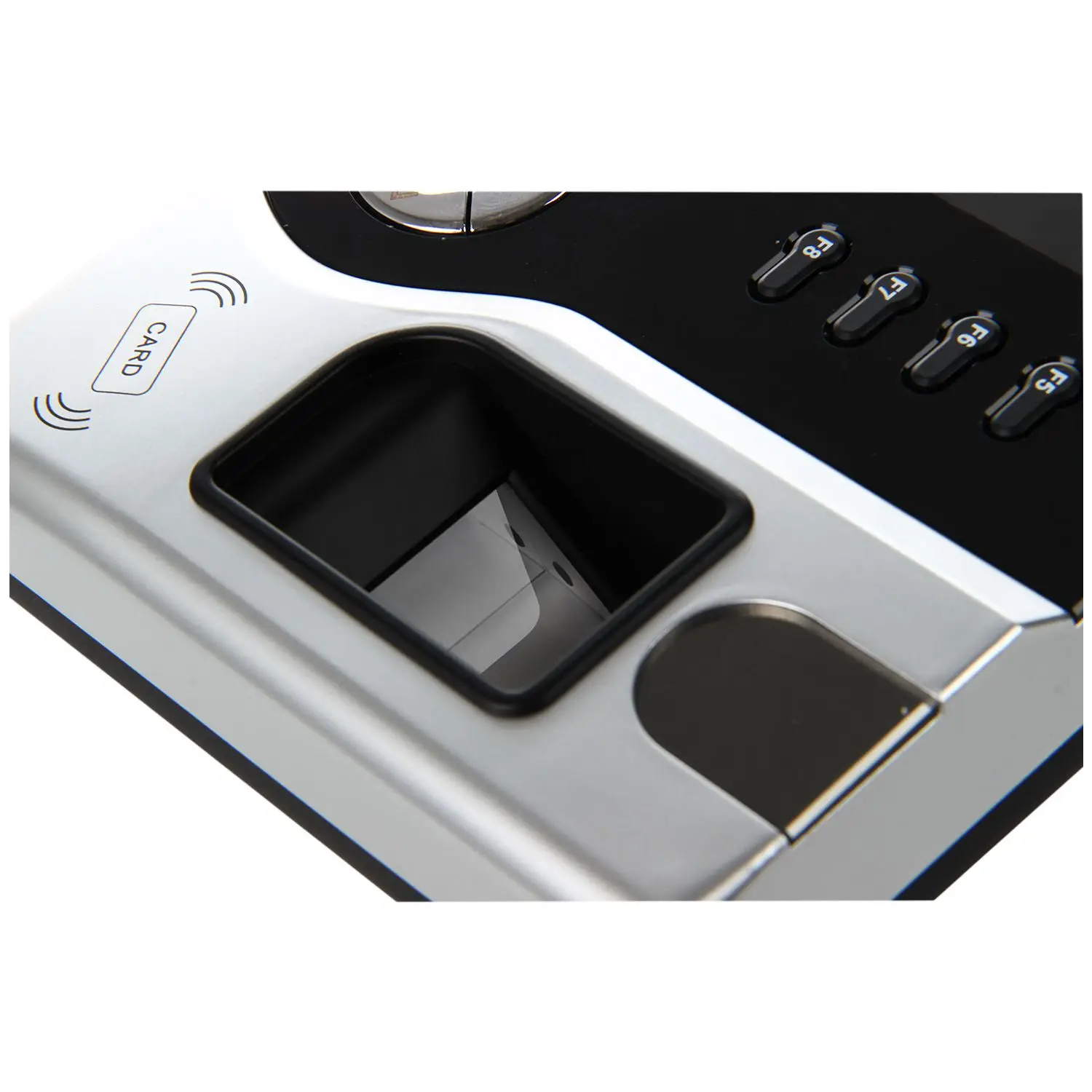 Realand TFT ЖК-дисплей Дисплей отпечатков пальцев посещаемости машины ID Card Reader TCP/IP Функция USB DC12V/1A время часы Запись