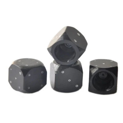 6 pcs/lot NEW Metal Dice Bike Car Motorcycle ATV Tyre Tire Wheel Valve Dust Caps Covers