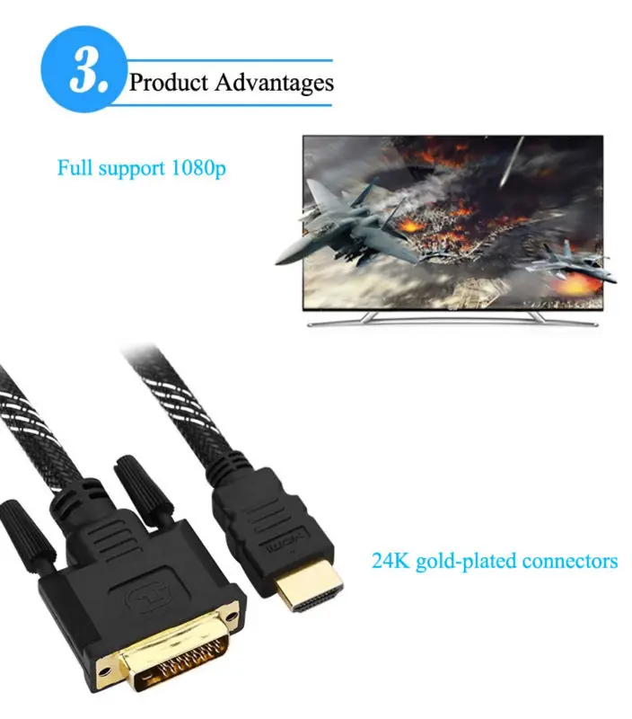 HDMI to DVI cable pic 4