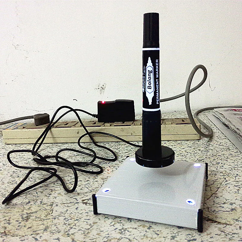 

Maximum Bearing Weight 13oz Levitation Ion Revolution Floating Platform Tabletop Display Ez Float Technology Tabletop Display