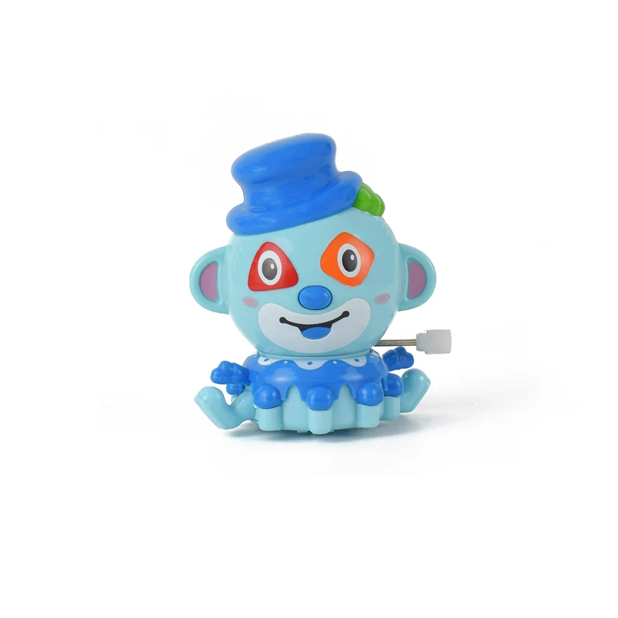 1 шт Смешной клоун заводная игрушка для ребенка подарок Разные цвета Интересный мультфильм Заводной Танцы Кружение для детей Классические