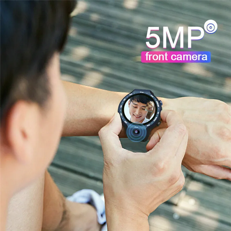 LEM9 жизнь Водонепроницаемый спорт и модные часы Smart Watch gps 4G, Wi-Fi, 16 Гб Две чип мужские часы Bluetooth для Android и iOS