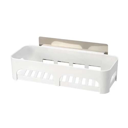 

Multi function strong seamless paste type kitchen shelf Draining rack storage rack 30*12.9*7cm free shipping