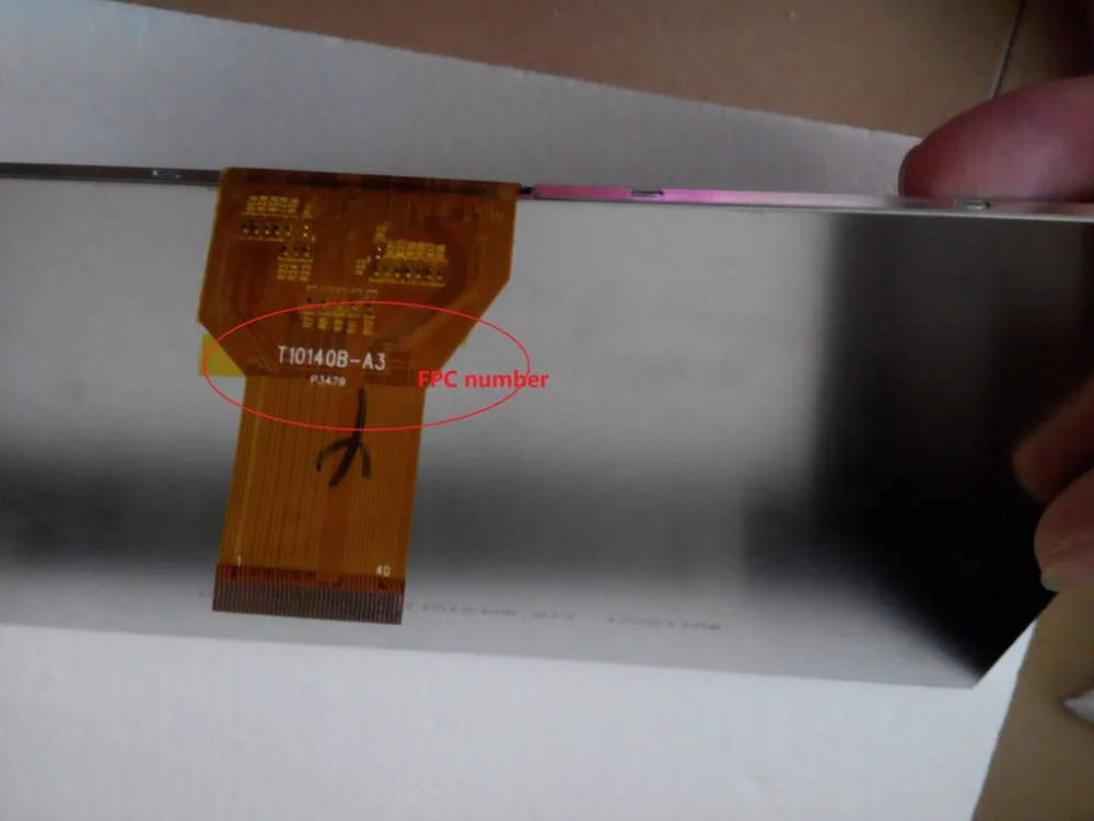 Replacement 10.1 inch 1024x600 40PIN LCD screen for N9106 Tablet PC LCD number T10140B-A3 internal display screen Replacement 10.1 inch 1024x600 40PIN LCD screen for N9106 Tablet PC LCD number T10140B-A3 internal display screen
