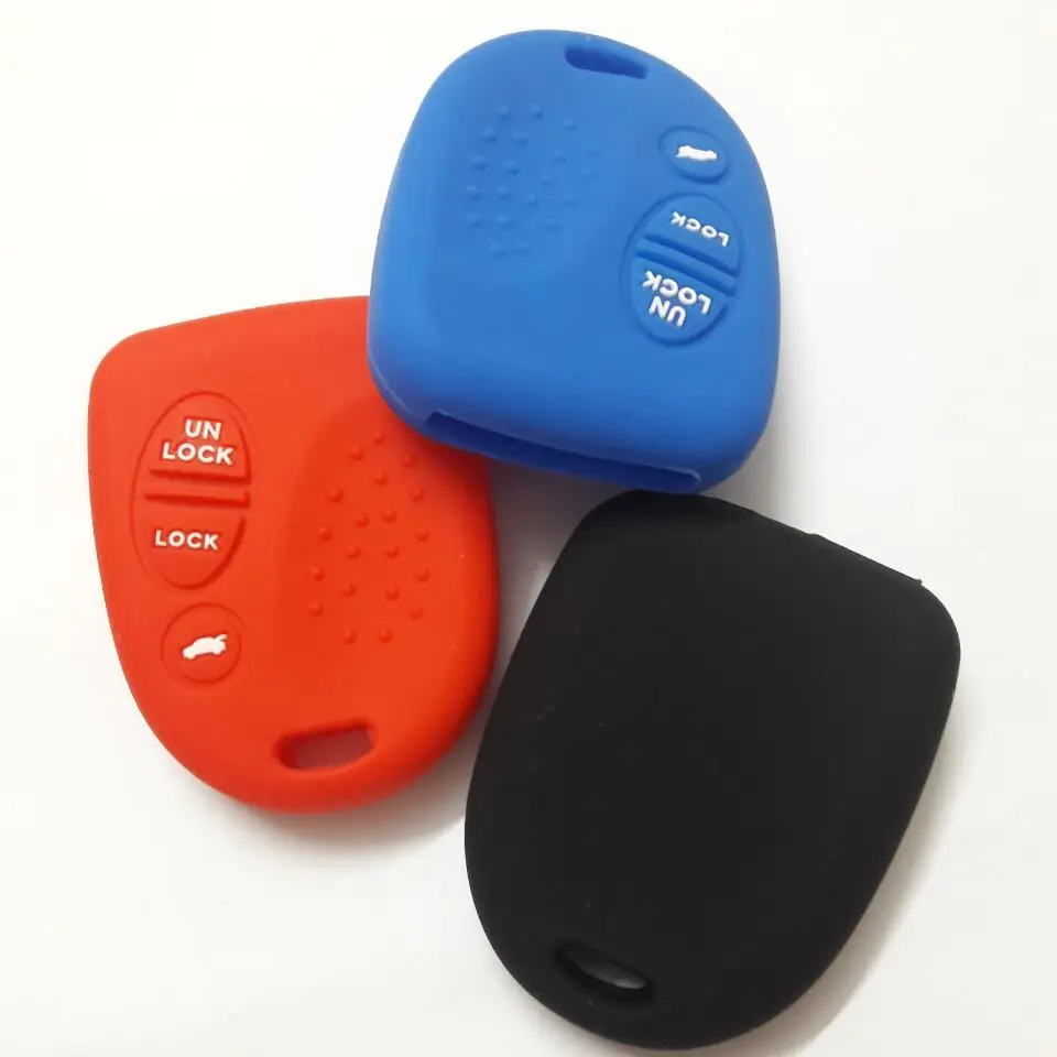 Car Key Shell Key Accessory Auto Silicone Key Bag for Holden COMMODORE VS VT VX VY VZ WH WK WL Silicone Cover 3 Button Car KEY