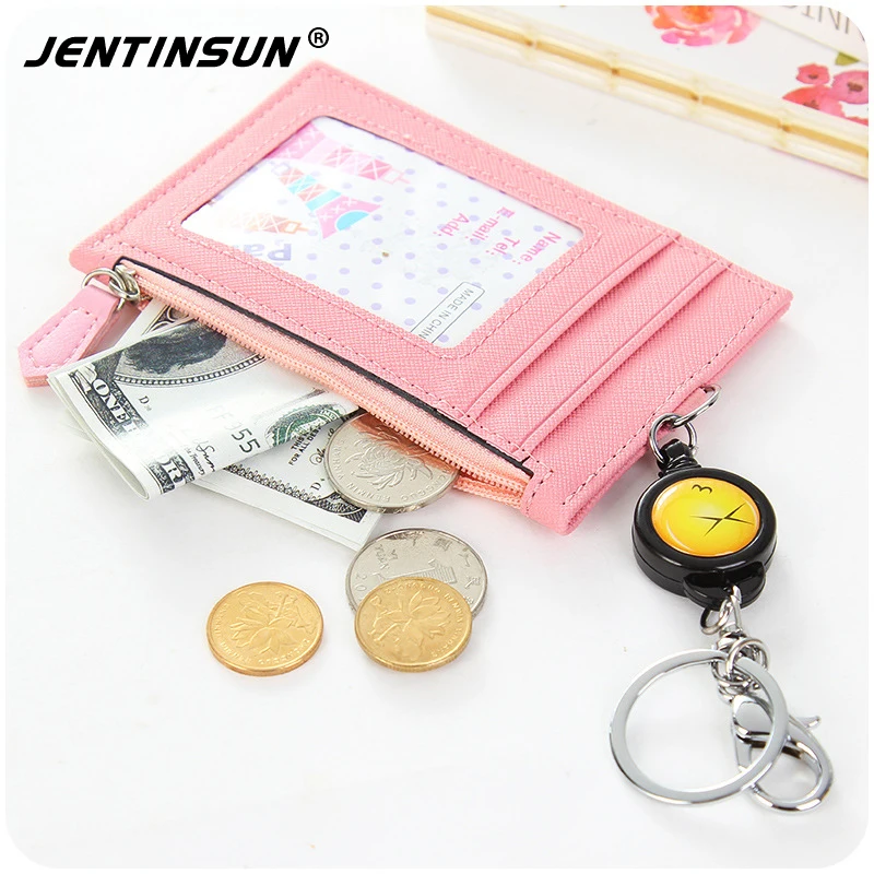 2017 Women Fashion Credit Card Holder PU Leather Card Holders font b Wallet b font Girls