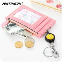 2017 Women Fashion Credit Card Holder PU Leather Card Holders font b Wallet b font Girls