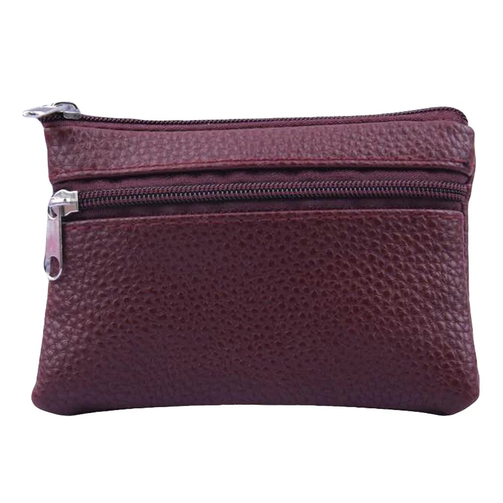 

Aelicy Big Capacity Women Zipper Coin Purse Solid PU Leather Clutch Handbag Big Capacity Package Fashion Women 2019