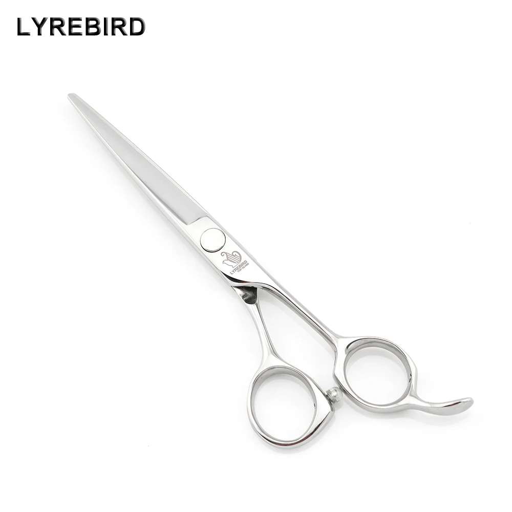 

Professional Hair scissors hair shears 6 INCH silver Advanced Bearing screw JAPAN 440C FT22 Lyrebird TOP CLASS Simple pack NEW