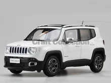 White 1 18 Jeep Renegade 2016 Cherokee City SUV Alloy Toy Car