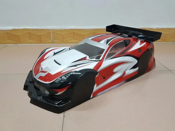 1/8 GT прозрачный корпус для 1/8 RC Xray, HB, Mugen, Serpert Car 325 мм