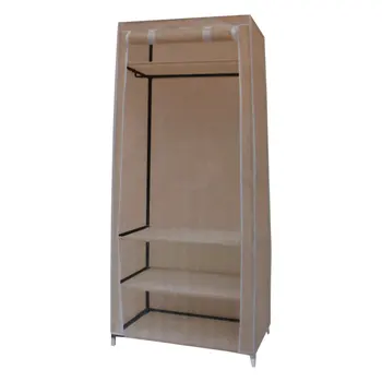 

Cloth wardrobe detachable beige 180x75x45 cm