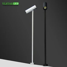 Ylstar DC12V светодиодный мини-прожектор Cree светодиодный счетчик полюсный дисплей шкафа прожектор 1 Вт/2 Вт счетчик ювелирных изделий прожектор