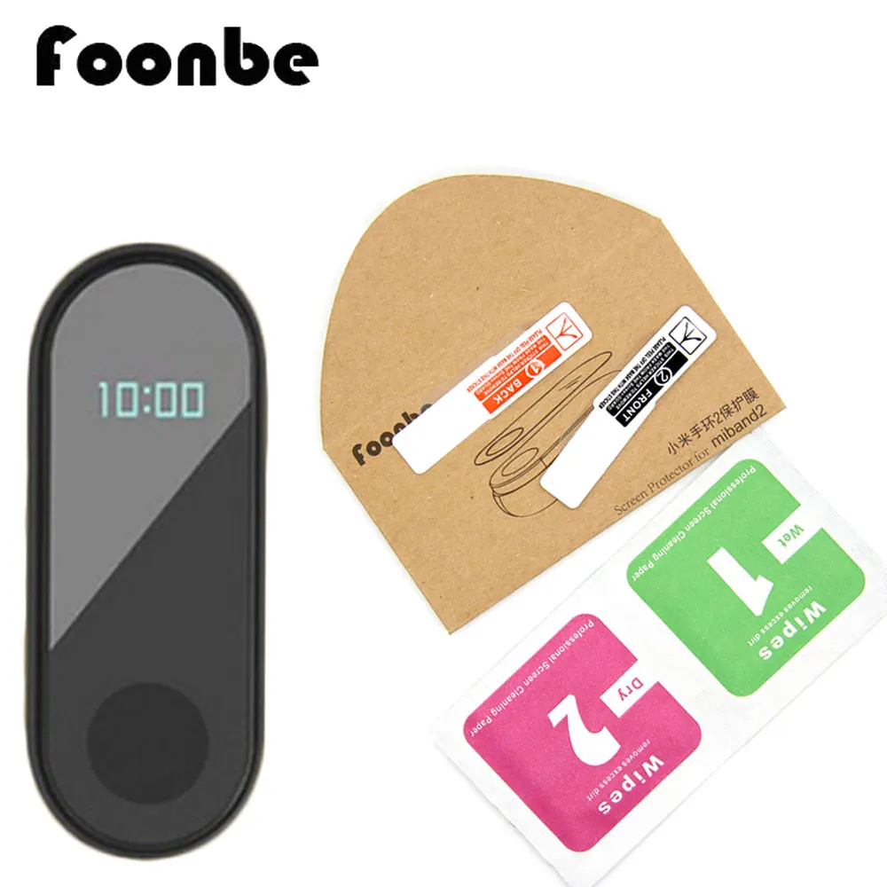 2pcs/pack Protector Film For Xiaomi 2 for Mi Band 2 Ultrathin Screen Protective Film For Miband 2 Smart Wristband Bracelet