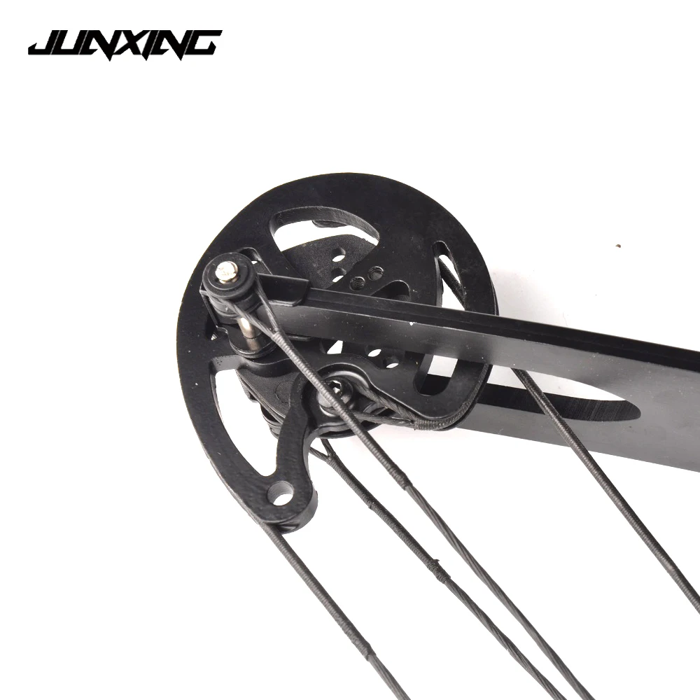 2pcs Compound Bow Pulley in Black Color for 30 40 LBS Compound Bow