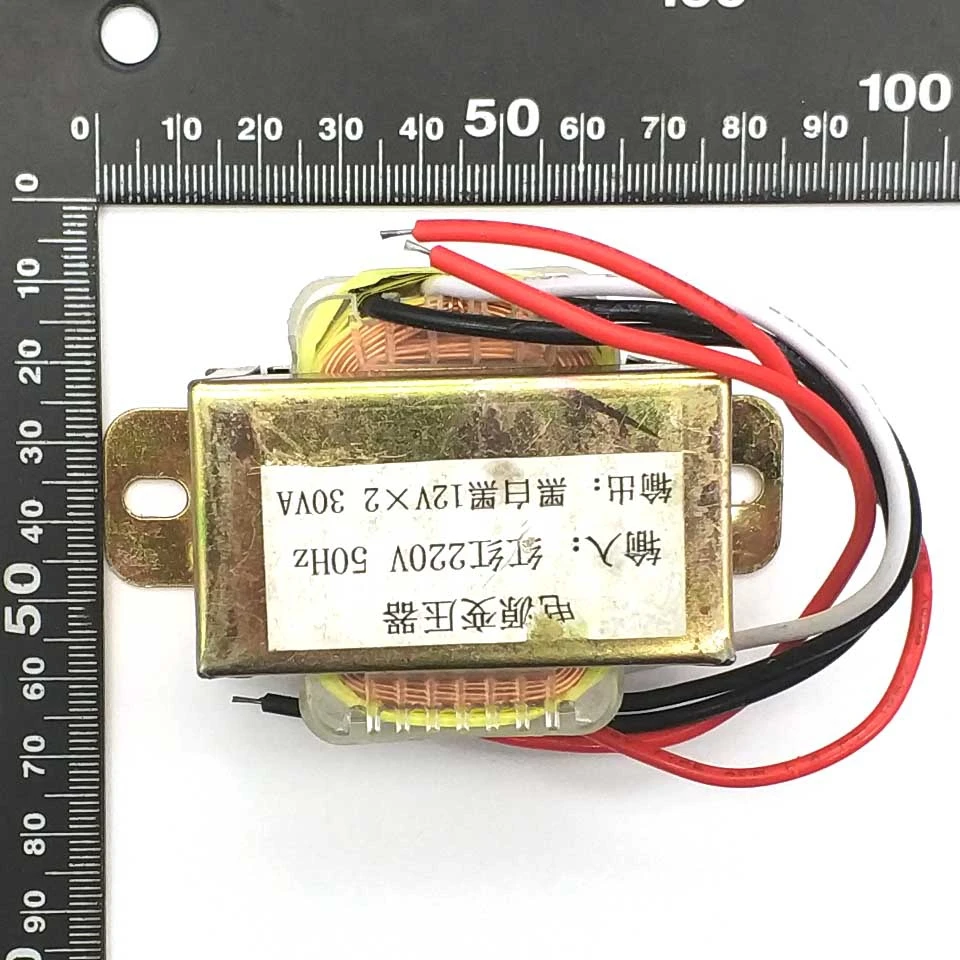 12 В трансформатор 30VA выход двойной AC12V-0-12V 30 Вт для предусилителя доска предусилителя плата предусилителя