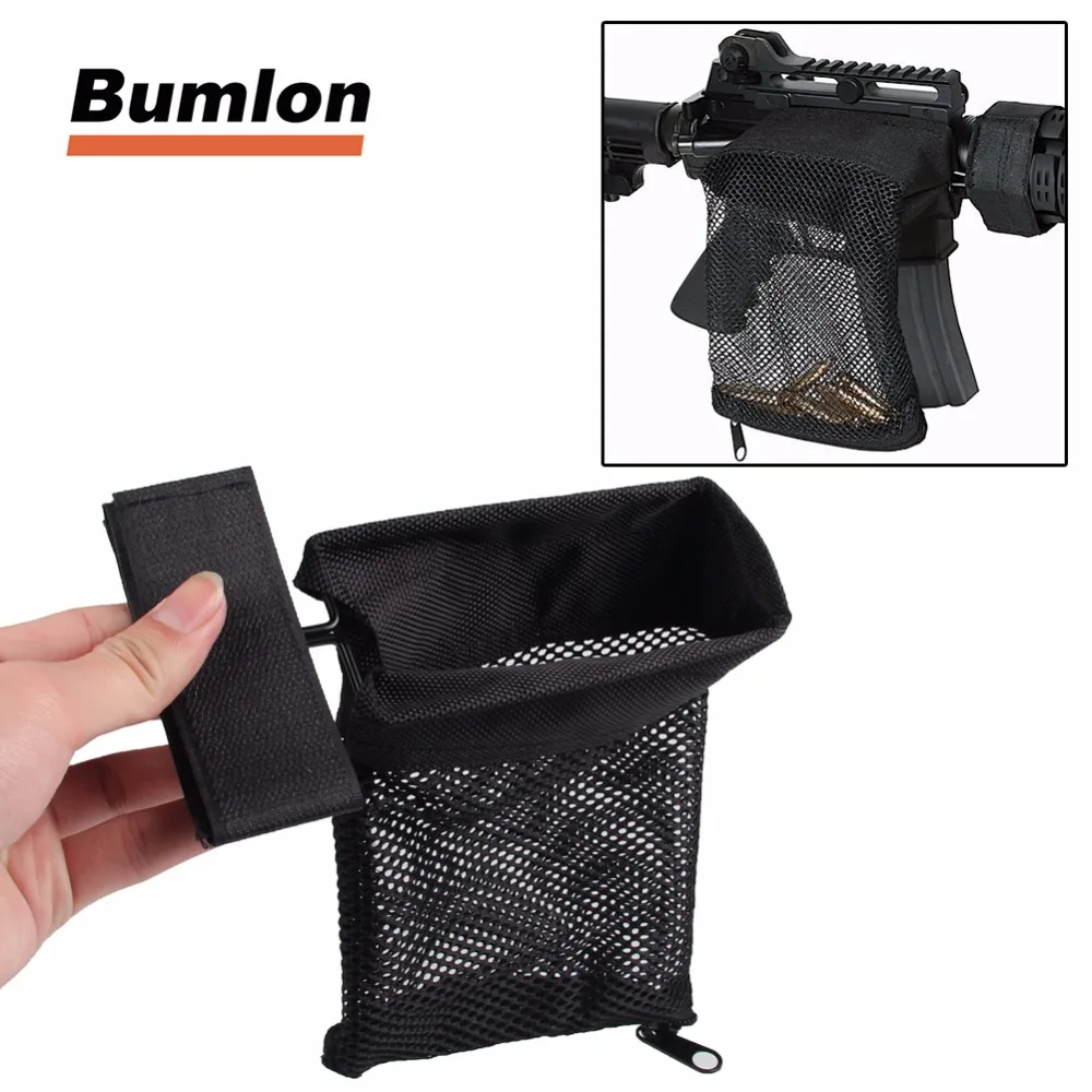 Buy AR Brass Shell Catcher Mesh Bag Zippered Closure