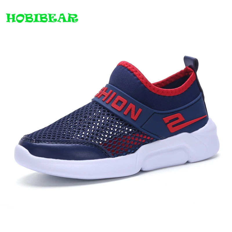 

New Cool Summer Shoes Boy Mesh Breathable Kids Sneakers Weight Light Jogging Walking Trainers Boy Non-Slip Running Shoes Kids