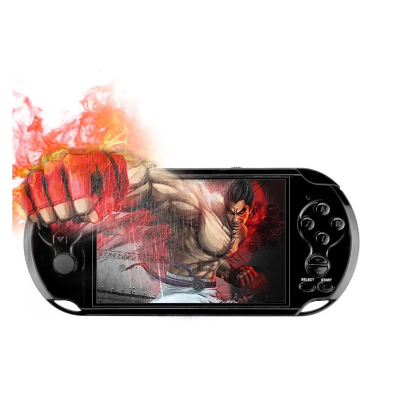

5.0 Inch Large Screen Built Handheld Game Player Support TV Out Put With Camera Multimedia Video Game Console