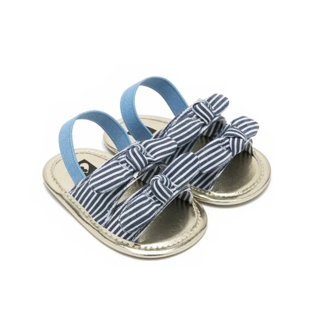

Baby Shoes Infant Summer Bow Baby Girls Shoes Soft Sole No-slip First Walker Footwear