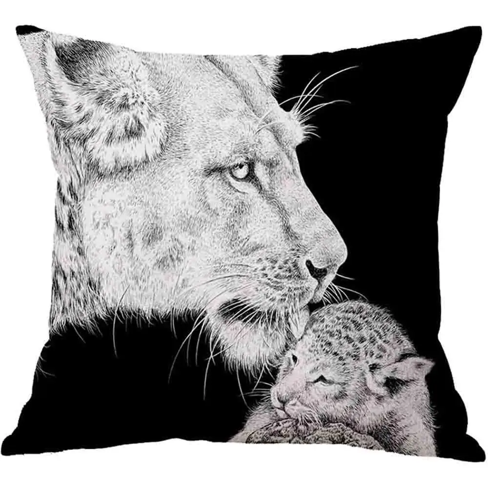3 Leopard Cushion Cover