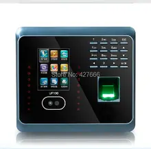 Facial Fingerprint Employee Time Attendance ZK UF100 TCP/IP Face Time Attendance System With Free Software