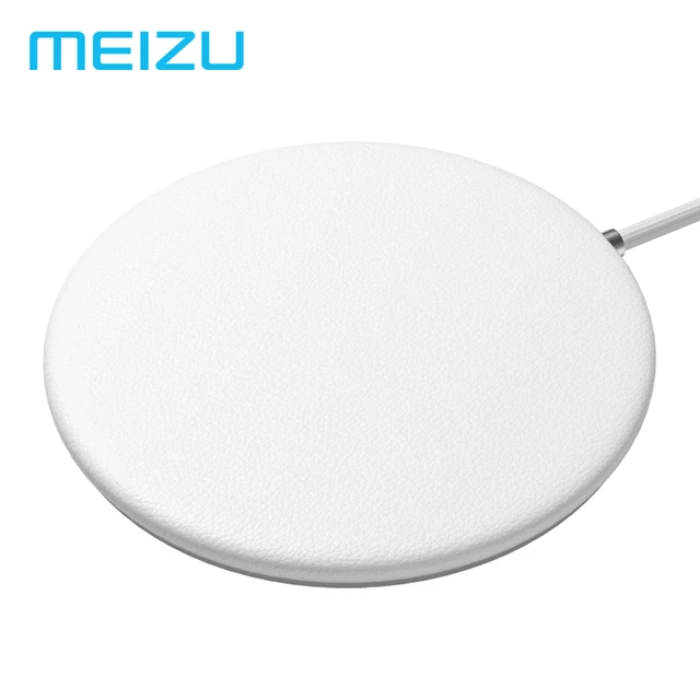 Оригинал Meizu WP01 Qi Беспроводной Зарядное устройство 10 W/7,5 W/5 W быстрой зарядки площадку для поп samsung S8 S9 + S6 IPhone X 8 плюс Xiaomi Mix 2 s