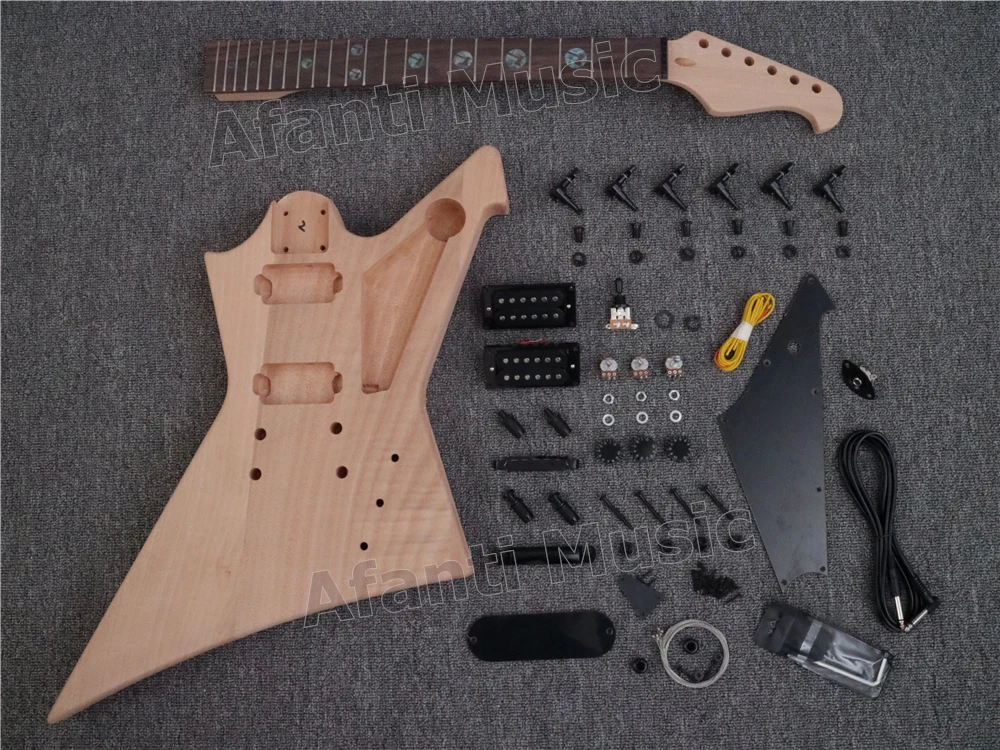 

Afanti Music New Exploration design DIY Electric guitar Kit (AEX-004A)