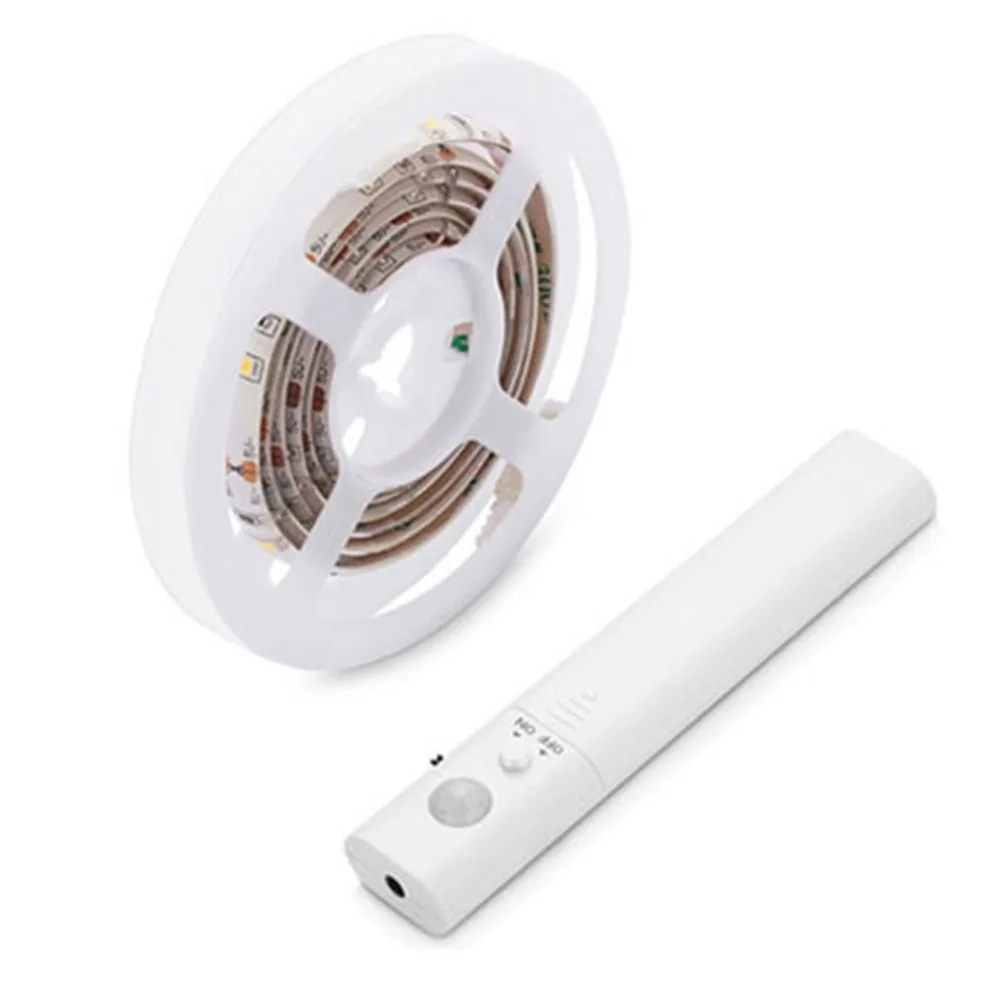 

Christmas Style Wireless Motion Sensor LED Strip Lamp Battery Operated Home Night Light for Cabinet Closet Wardrobe Stairs