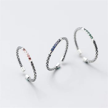 

Knuckle Ring Real 925 Silver Anillos Jewelry Vintage Minimalism Joyas Gift Haut Femme Bague Femme Aneis Punk Rings for Women