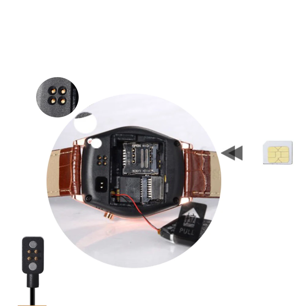 Hot Smart Watch GT08 Pro Clock Sync Notifier support SIM TF Card Connectivity Ap