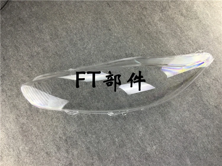 front headlamps transparent lampshades lamp shell masks headlight shell For Ford Fiesta 13 15 2pcs