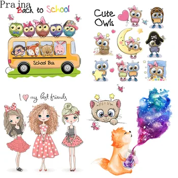 

Prajna Iron-on Transfers Unicorn Owl Bird Heat Iron On Transfer Patch Vinyl Patches For Clothes Printable Sticker Badge Washable