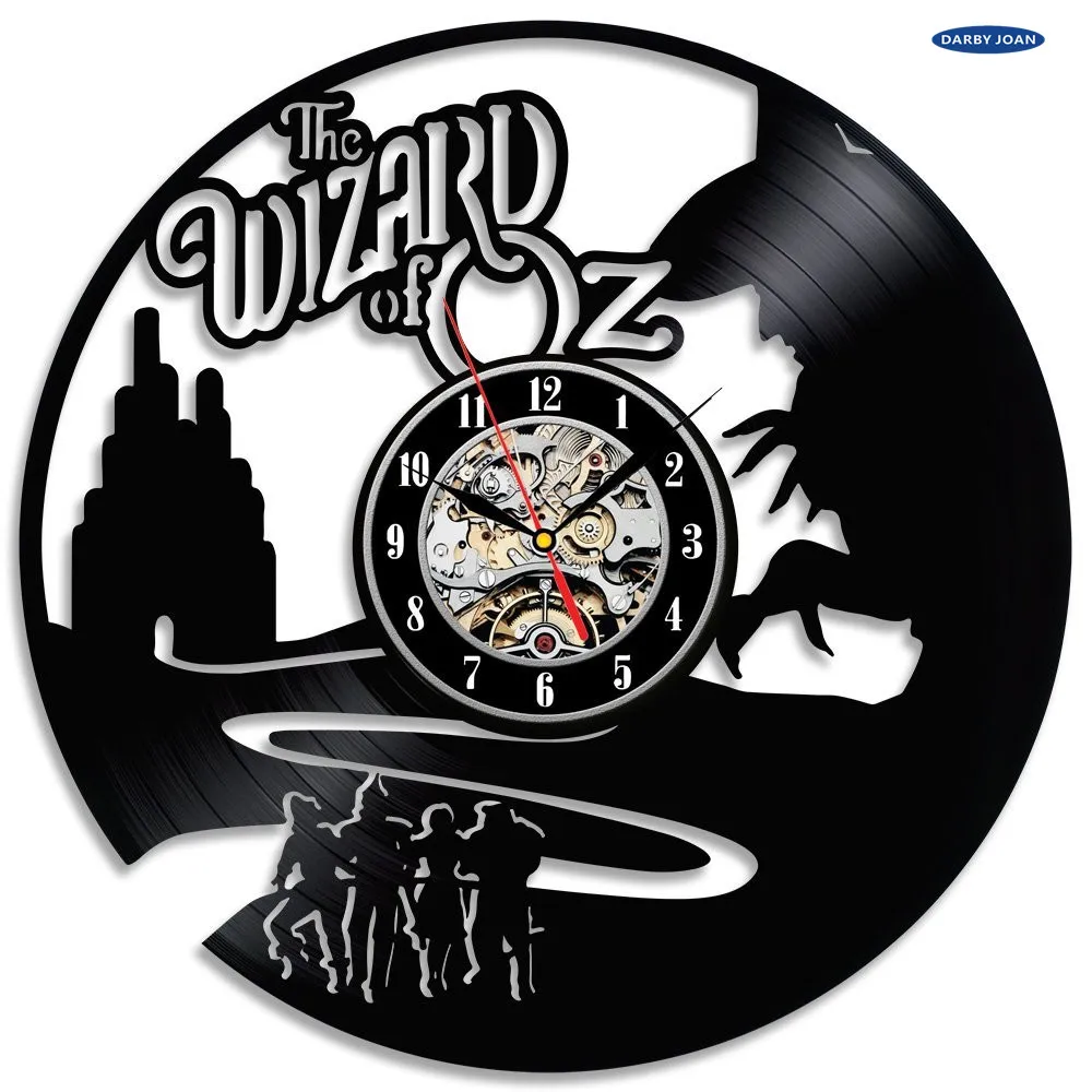 The Wizard Of OZ Vinyl Record Wall Clock Decorate your home with Modern