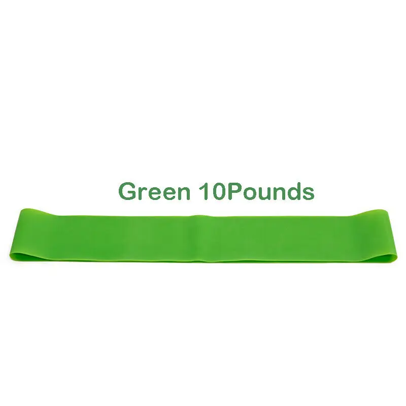 Proworks Эспандеры | сверхмощный упражнения фитнес-набор петли для спортзала стрейч - Цвет: Зеленый