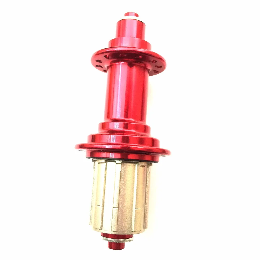 Ultralight POWERWAY R13 Carbon Bike Racer Road Bicycle Aluminum Disc Hub red for SHIMAN0 or Campy
