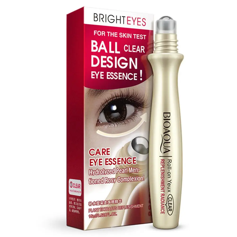 

VIBRANT GLAMOUR Eye Essence Moisturizing Hydrate Firming Eye Massage Cream Skin Care Remove Dark Circle Pouch Roll-on Eye Cream