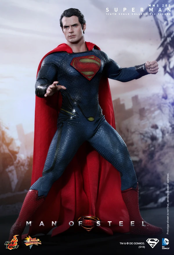 HT Hottoys MMS200 1/6th Scale Superman Clark Kent Collectible Figure Specification