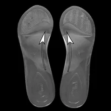 Стельки для обуви 3/4, гелевые, силиконовые, прозрачные, Нескользящие, массажные, противоскользящие, стелька на высоком каблуке, подушка для снятия боли