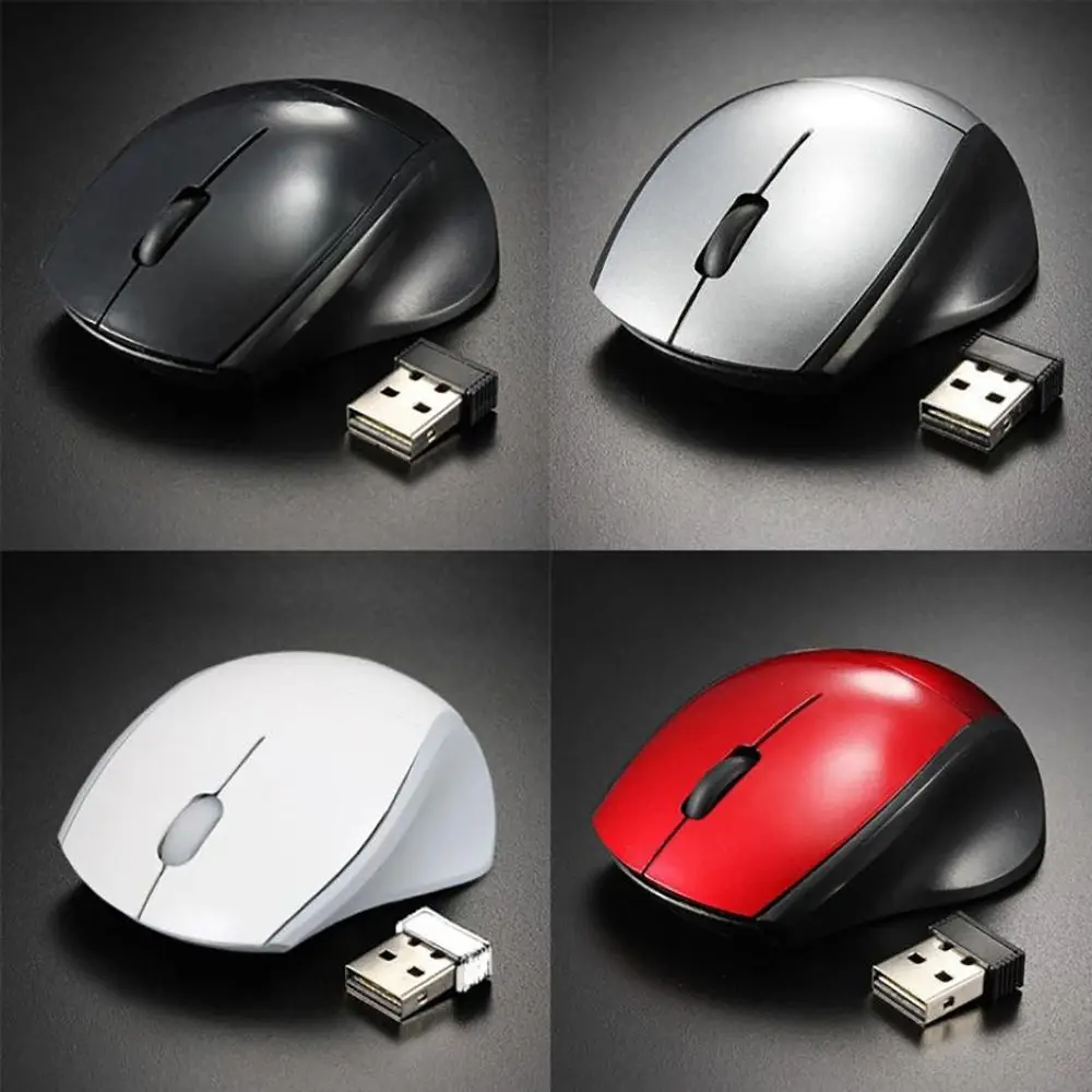 Fashion Mini Rechargeable 2.4GHz Wireless Optical Sensor Mouse Mice