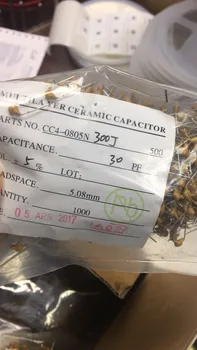 

New and original 200PCS CC4-0805N300J 30PF Monolithic capacitors