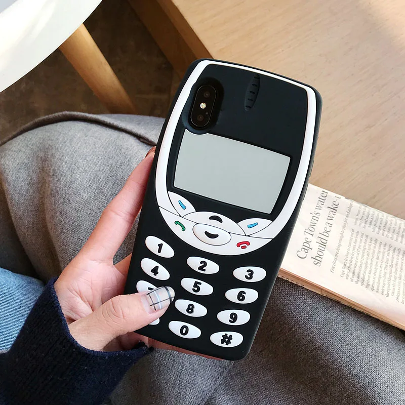 Силиконовый чехол для iPhone 11 Pro Max 6 6s 7 8 Plus X XS Чехлы XR прекрасный ретро телефона с