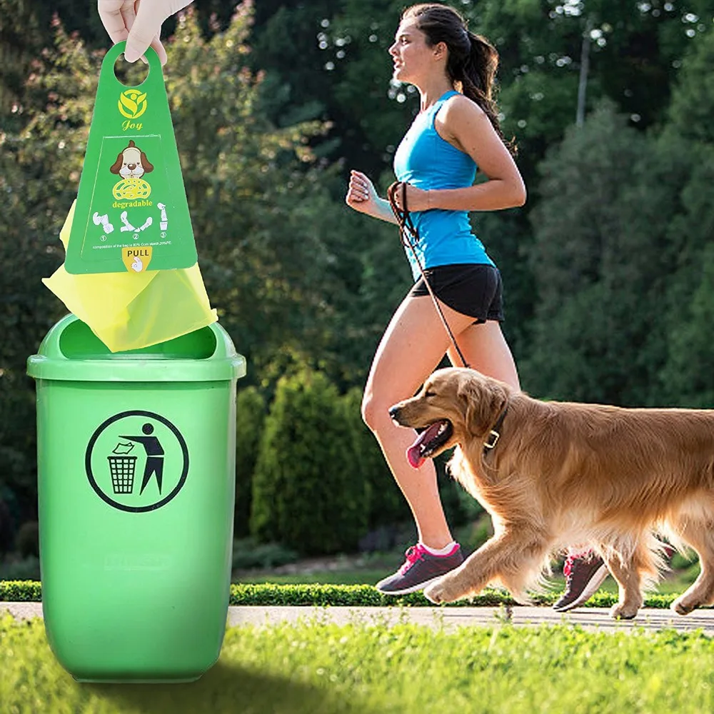 12pc Portable Disposable One piece Pooper Scooper + Biodegradable