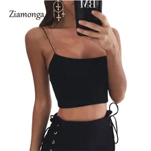 Ziamonga Новинка года модные, пикантные Для женщин Bralet Бюстье Растениеводство Топ cami Безрукавки для женщин Европейский Стиль Для женщин хлопковый жилет