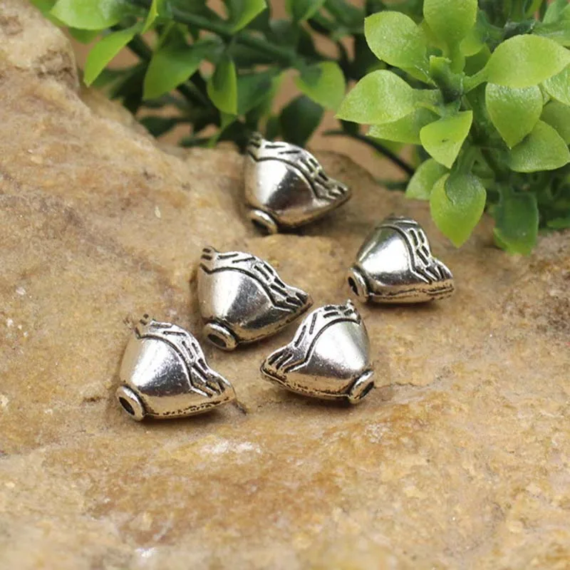 Alloy Earring Jackets Receptacle 12x8mm Beads Caps Tassel End Caps 30pcs/lot DIY Jewelry Making Findings