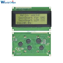2004 204 20x4 znaków moduł wyświetlacza LCD kontroler HD44780 żółty Blacklight dla Arduino